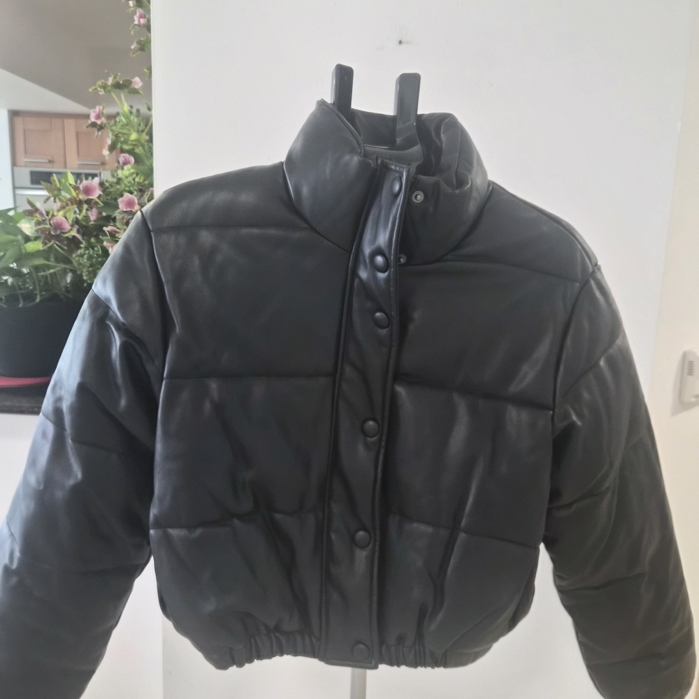 Black Puffer Jacket - image 1